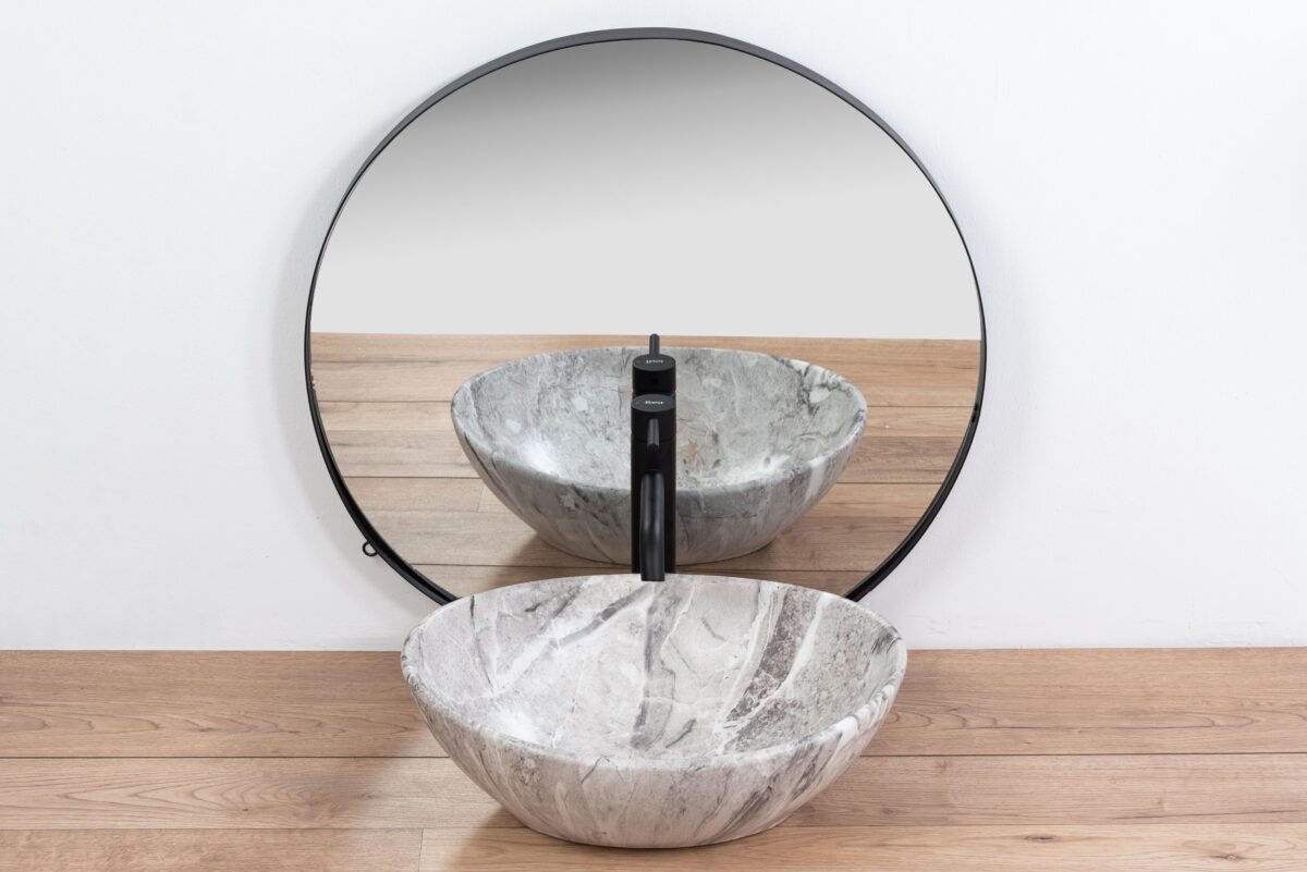 Lavoar pentru blat Rea Sofia Stone - imagine 4