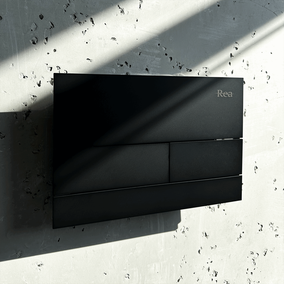 Cadru WC încastrat K011A-Q Rea cu buton T Black - imagine 7