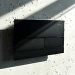 Cadru WC încastrat K011A-Q Rea cu buton T Black - imagine 7