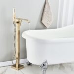 Baterie cada feestanding Rea Carat Gold Brush - imagine 4