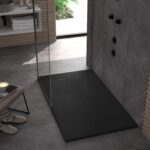 Cadita de dus Bazalt Black 80x120 - imagine 3