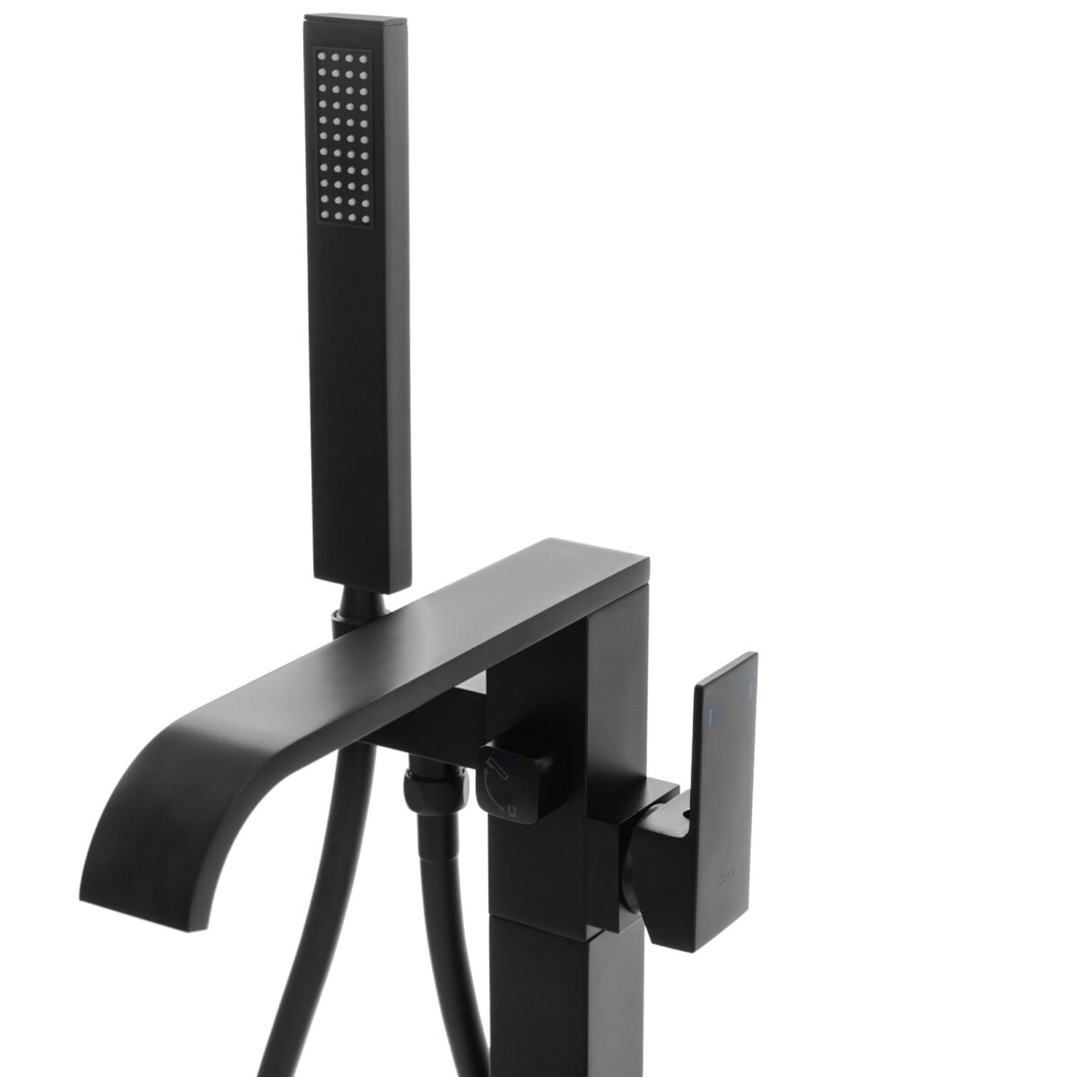 Baterie Freestanding REA CARAT Negru - imagine 4