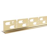 Profil de panta cadita de dus 100cm Brush Gold - imagine 2