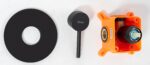 Set pentru dus Lugano Black Rea incastrabil +BOX - imagine 2
