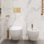 Vas WC suspendabil Rea Carter 24cm N2 Rimless - imagine 7