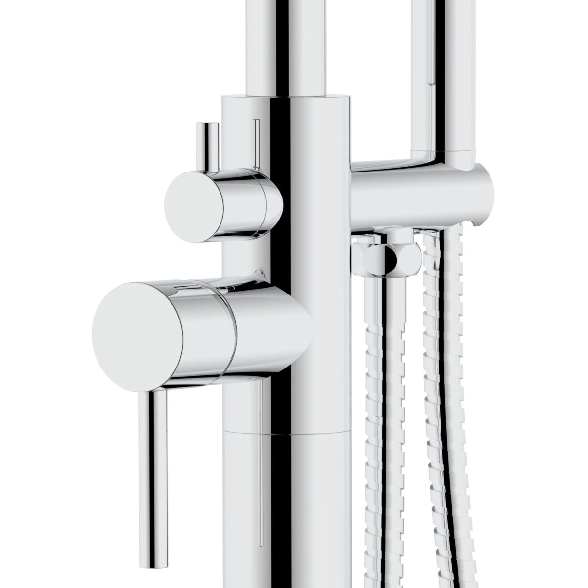 Baterie de podea Rea ARAS Chrome - imagine 2