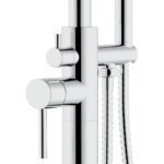 Baterie de podea Rea ARAS Chrome - imagine 2