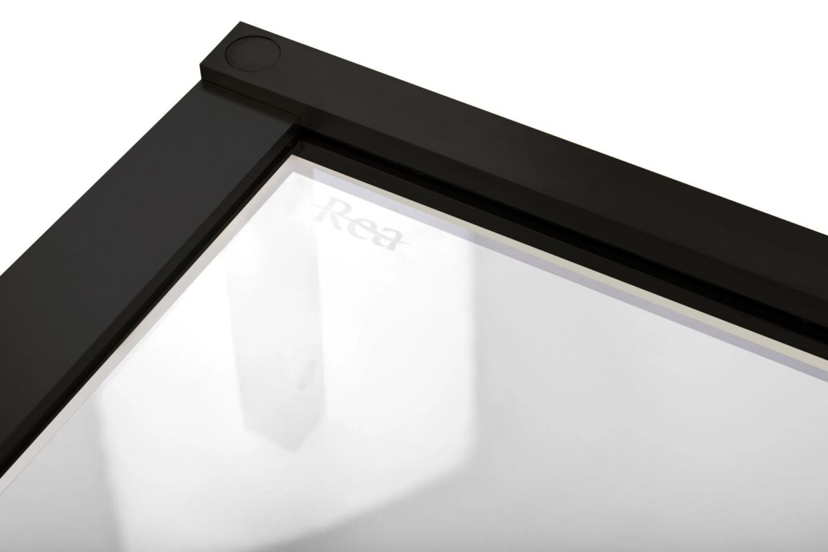 Ușă de duș Rea Hugo 110 Black - imagine 6