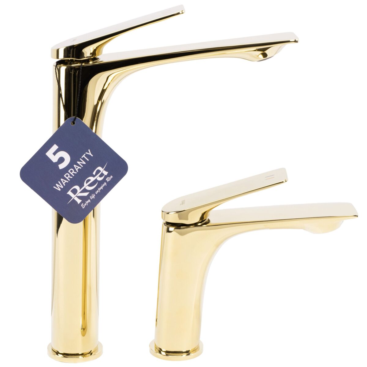 Baterie pentru baie Rea AVALON gold High - imagine 2