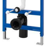 Cadru Set incastrat pentru vase WC cu buton H Chrome - imagine 6