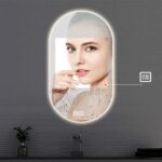 Oglindă LED EGG 60x80 cm - imagine 5
