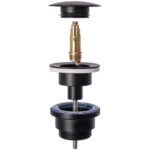 Dop pentru lavoar universal klik-klak Rea negru black