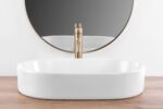 Lavoar pe blat Rea NADIA 60 WHITE MATT - imagine 3