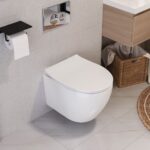 Vas WC Carlo Flat Mini Rimless + Bideu Carlo Mini - imagine 7