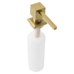 Dozator de săpun gold brush square - imagine 4