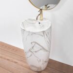 Lavoar de sine stătător Ceramic Rea Anya Lava Matt - imagine 6