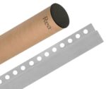 Bandă frontală pentru cădiță de duș 130cm BRUSH NICKEL - imagine 4
