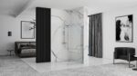 Panou de dus Rea Aero N  100 Transparent - imagine 2