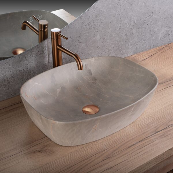 Lavoar pentru blat Rea Freja Beige