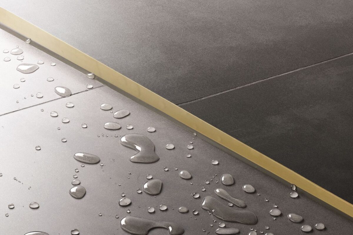 Profil de panta cadita de dus 140cm Gold - imagine 8
