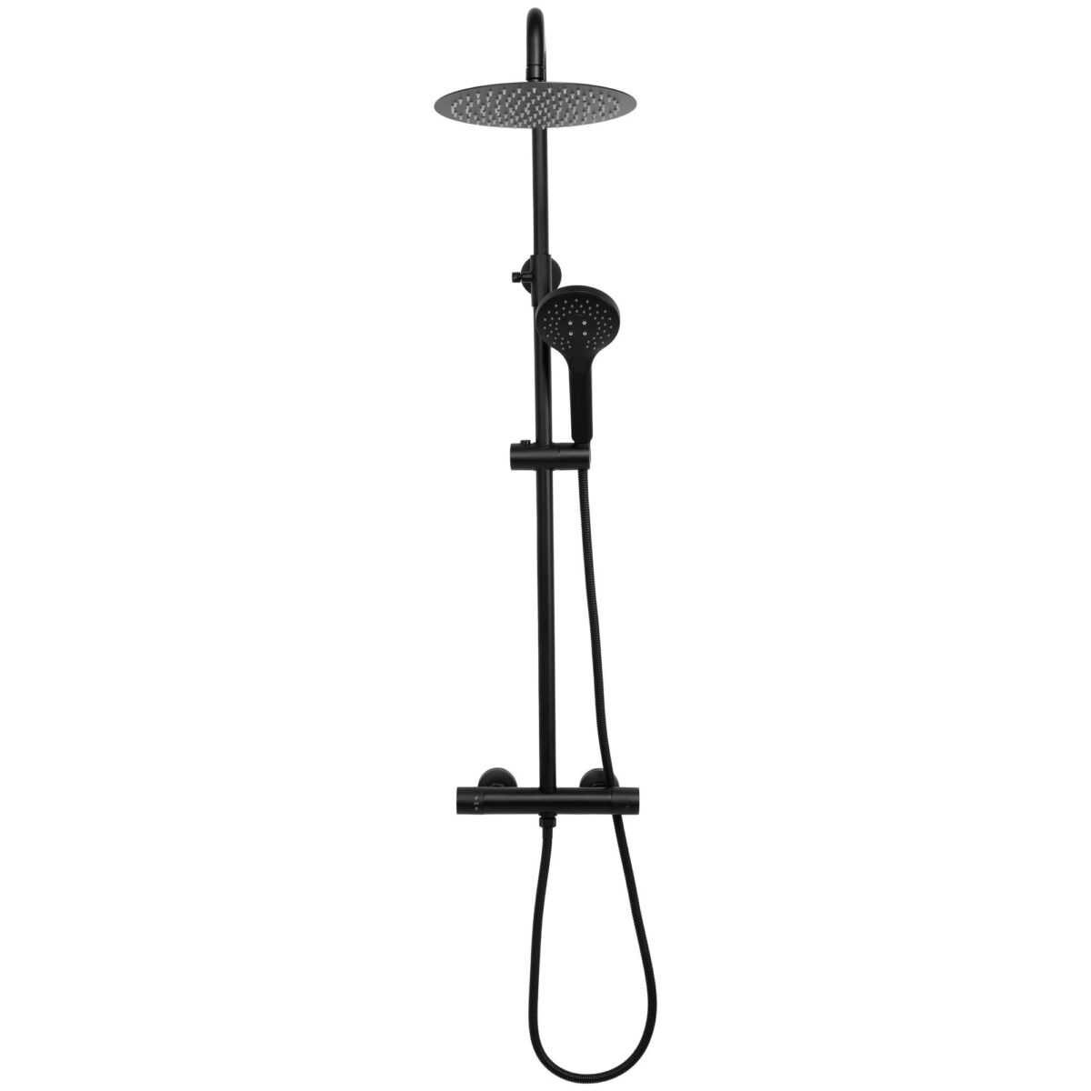 Coloana de dus cu termostat REA VINCENT Black - imagine 6