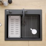 Chiuveta din granit KURT 110 WORKSTATION Black - imagine 7