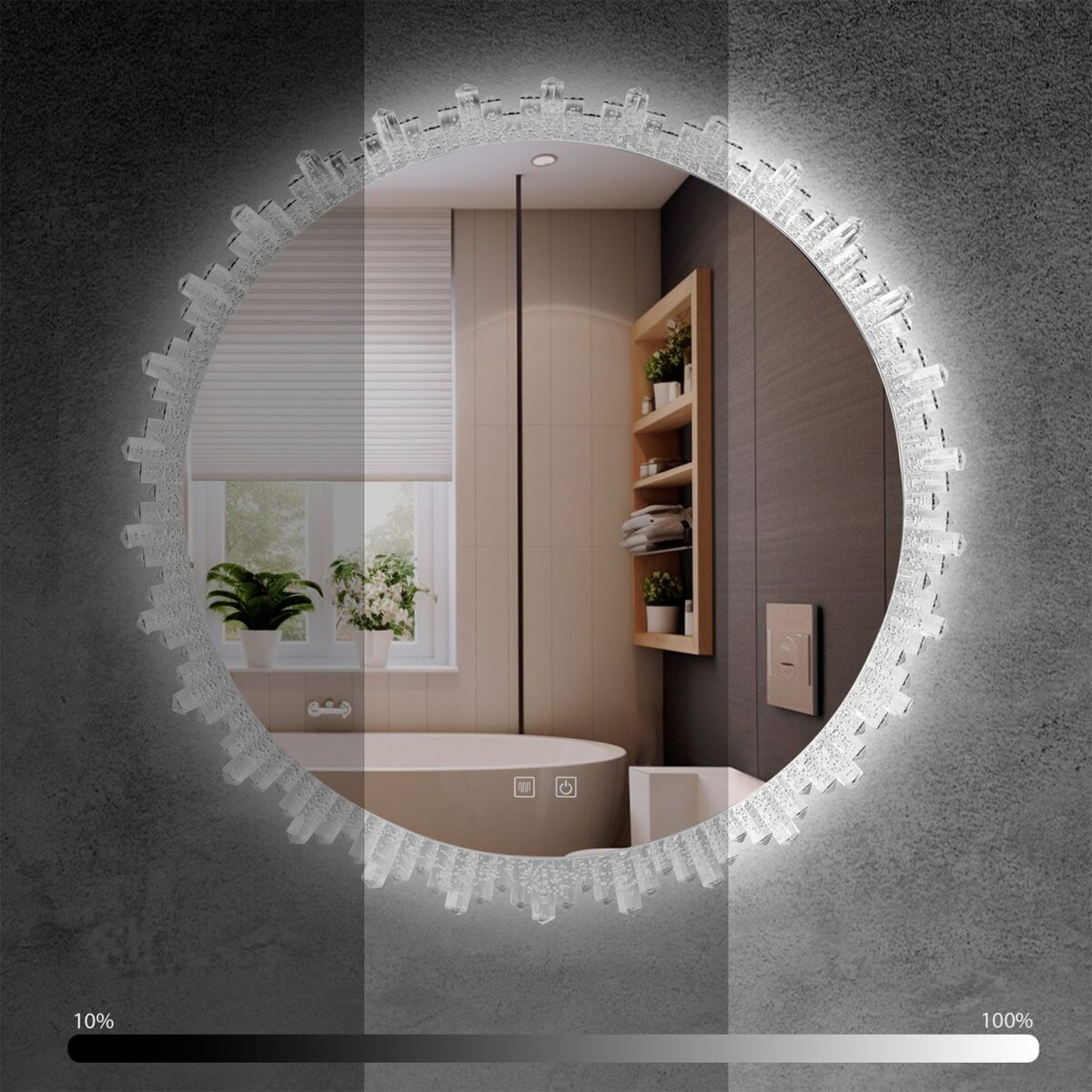 Oglindă LED 80cm X013 - imagine 3