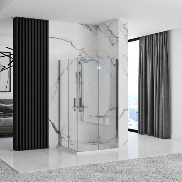 Cabina dus Rea Molier Chrome Double 80x80