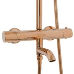 Coloana de dus cu termostat REA Lungo Copper - imagine 4
