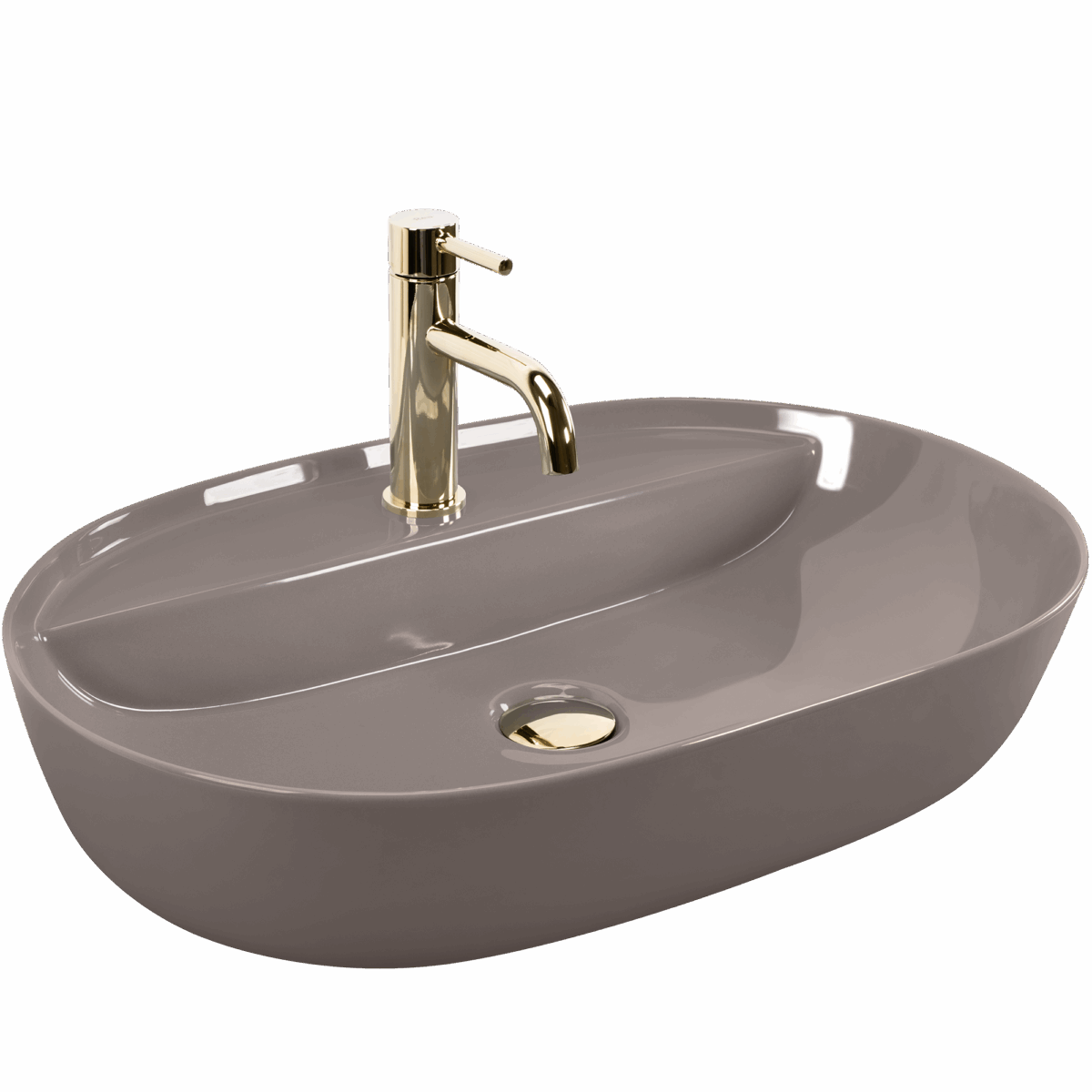 Lavoar de blat REA Aura 61 Beige Shiny - imagine 4