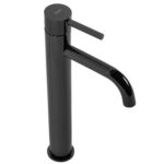 Baterie pentru lavoar Rea Lungo BLACK metallic High - imagine 2