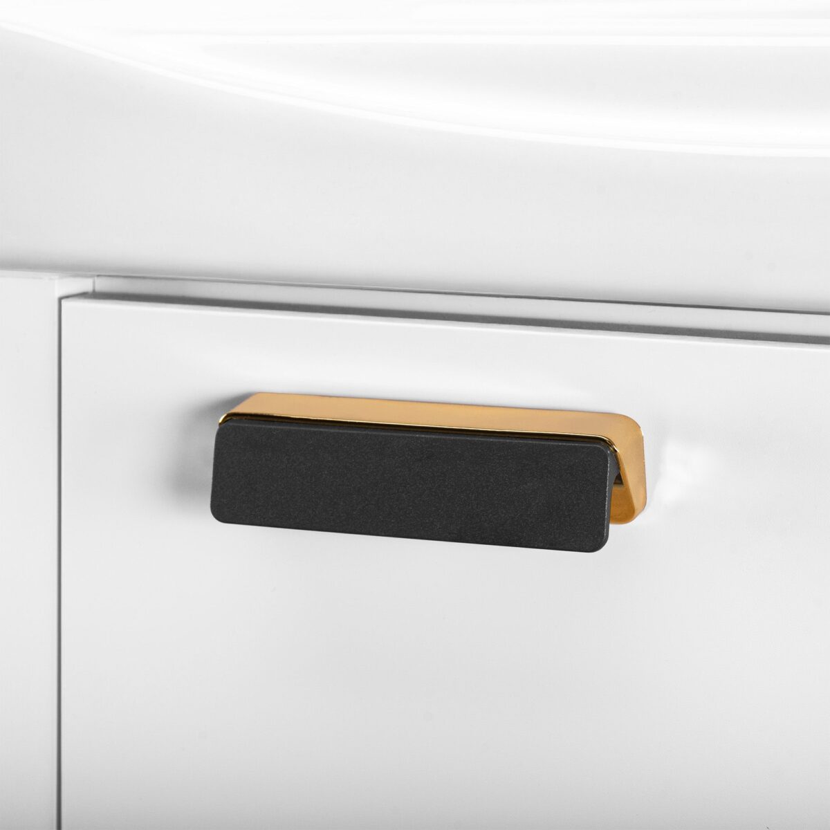 Set mobilier de baie cu lavoar Molly 40cm White - imagine 4