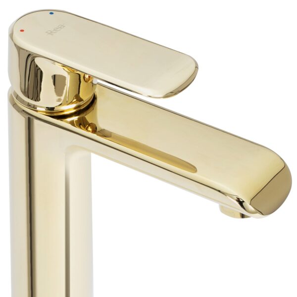 Baterie pentru baie REA Bloom Gold High