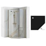 Cabina de dus DIAMOND GOLD  90x90 cm - imagine 9