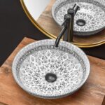 Lavoar pe blat Rea Arte dark grey - imagine 3