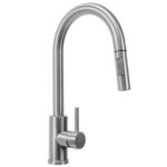 Chiuvetă inox Leo 50 BRUSH NICKEL - imagine 5