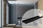 Raft pentru baie SF03 60cm black matt - imagine 6