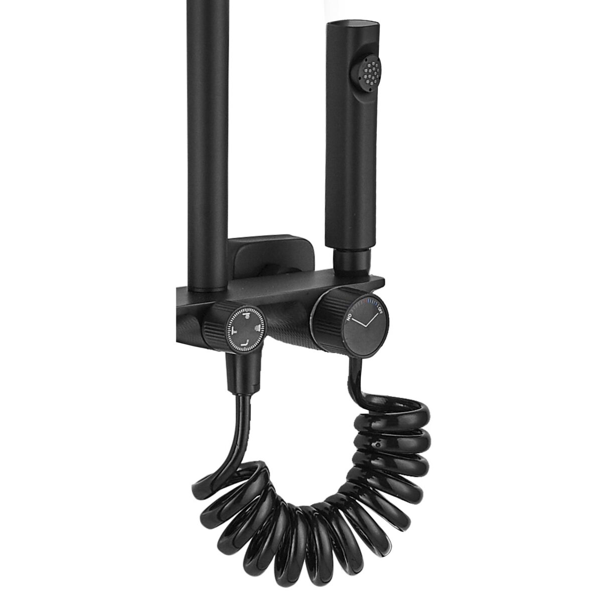 Coloana de dus REA HELIX Black - imagine 5
