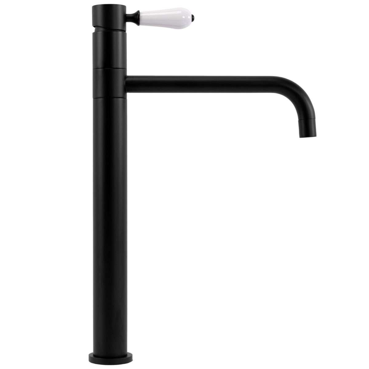 Baterie pentru lavoar Rea Serra BLACK Matt High - imagine 4