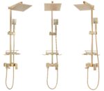 Set dus REA JACK BRUSHED GOLD