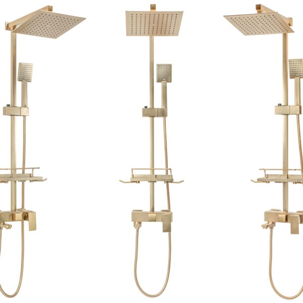 Set dus REA JACK BRUSHED GOLD