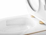 Vas WC suspendabil Rea Carlo Mini Tornado NFQ GOLD EDGE - imagine 3