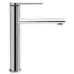Baterie pentru lavoar REA OVAL CHROM high - imagine 2
