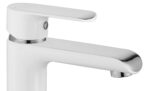 Baterie pentru baie REA Bloom White Chrom Low - imagine 3