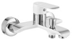 Baterie pentru cadă REA BLOOM White Chrome - imagine 2