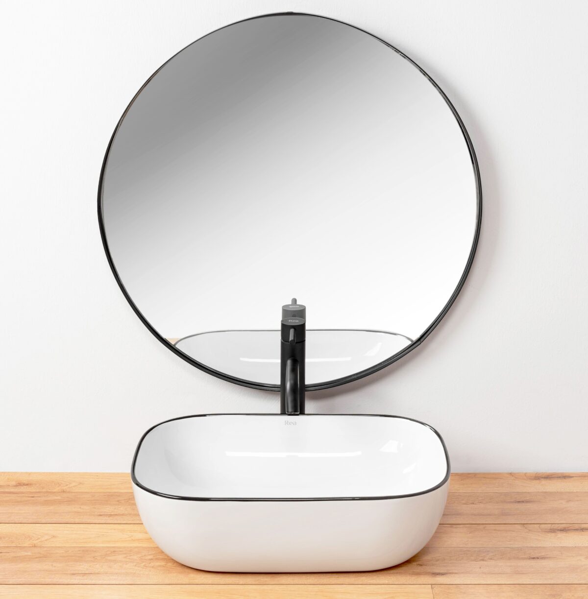 Lavoar pentru blat Rea Marbel - imagine 2