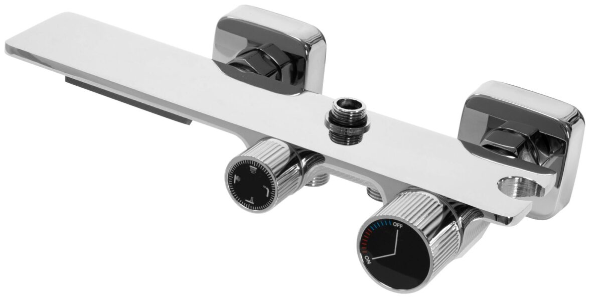 Coloana de dus REA HELIX Chrome - imagine 1