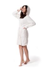 Halat de damă Halat de baie DIAMOND Ecru S/M - imagine 6