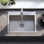 Chiuvetă inox Liam BRUSH NICKEL - imagine 2