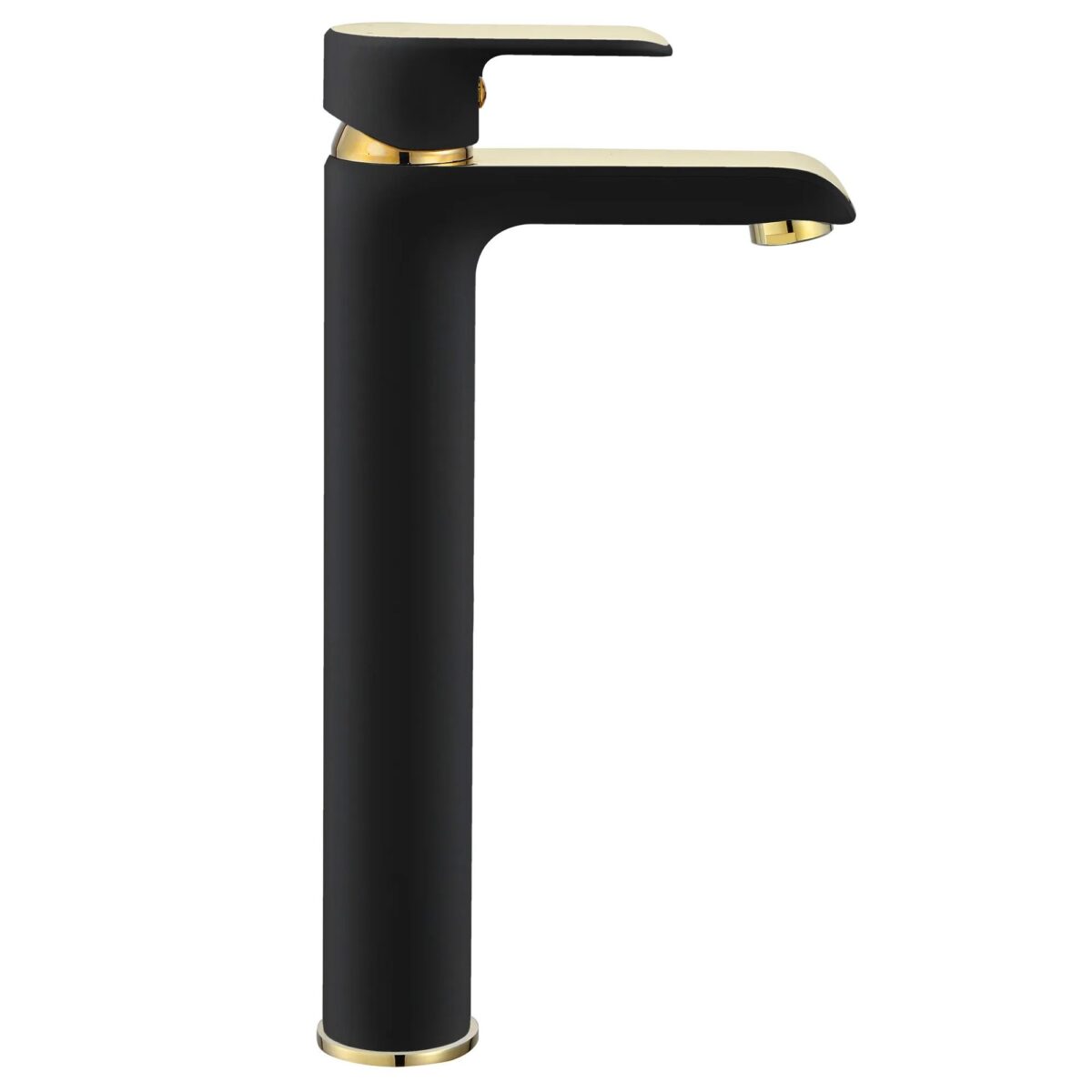 Baterie Inalta pentru Lavoar REA Bloom negru auriu - imagine 1